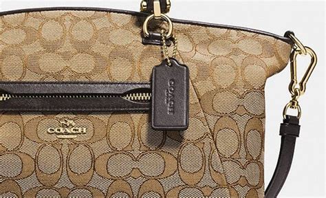 does coach make imitation leather totes